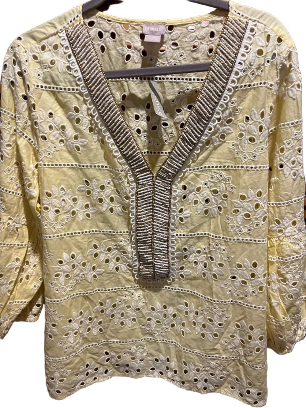 05. NWT WOMENS CHICO’S 3/XL TOP - Picture 3 of 7